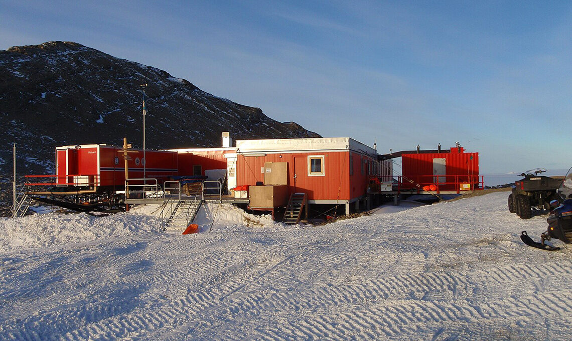 Troll research station Antarctica